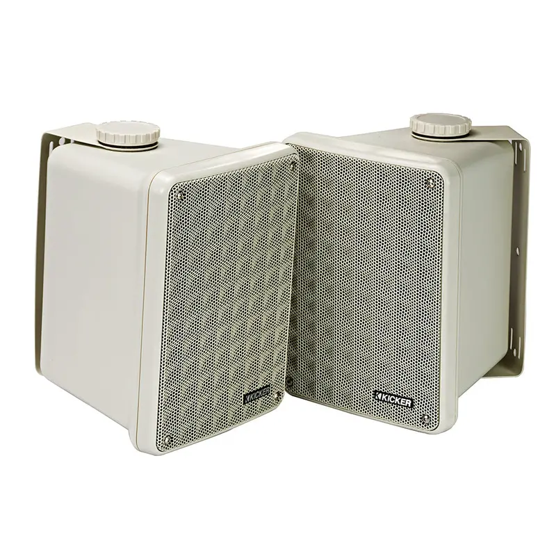 Kicker Kb6 6.5-Inch 2-Way Indoor/Outdoor Speaker – Grey 1