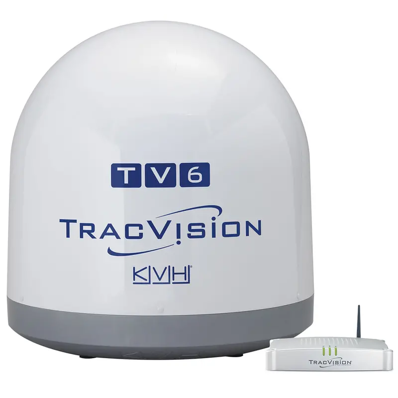 Kvh Tracvision Tv6 Satellite Tv System With Circular Lnb – North America Ready – Model 01-0369-07 1