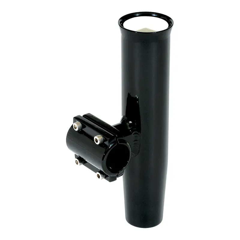 Lee’S Horizontal Clamp-On Rod Holder – Black Anodized Aluminum – For 1.660" Od Pipes – Model Ra5203Bk 1