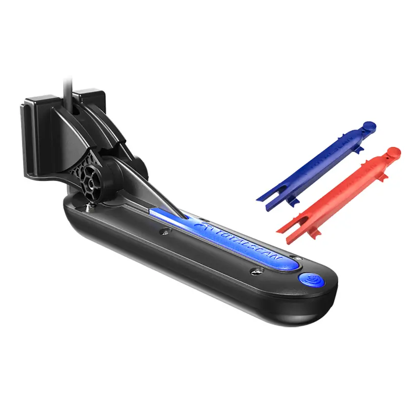 Lowrance Totalscan Skimmer Transducer – All-In-One Sonar Imaging, Transom Mount [000-12568-001] 1