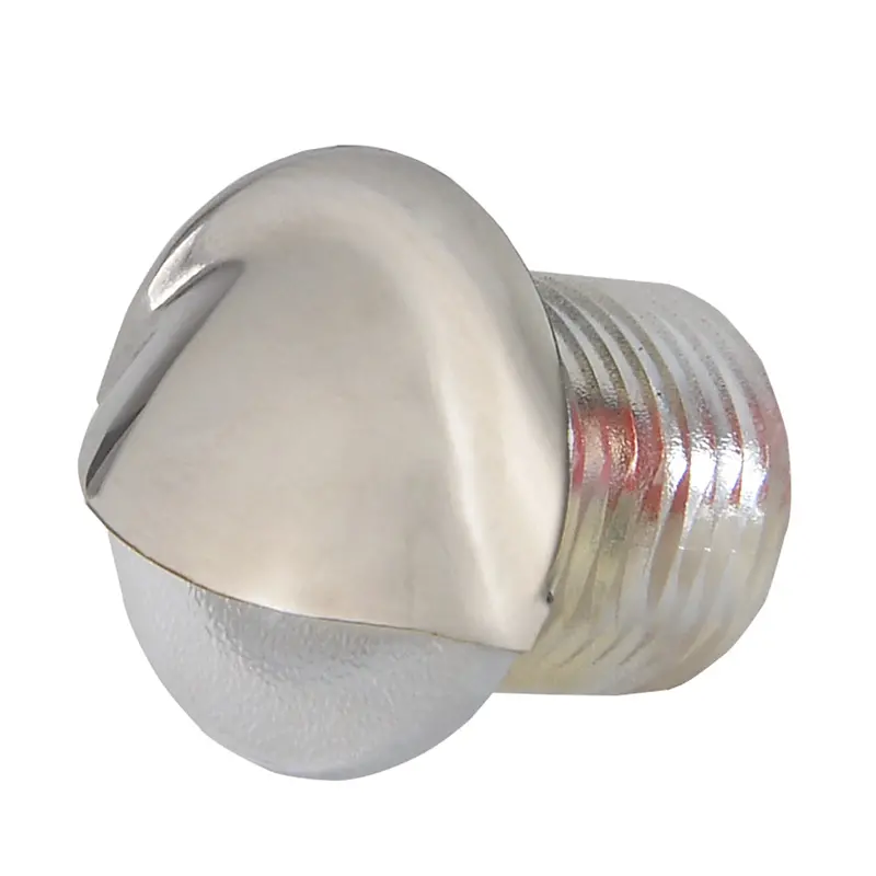 Lumitec Aruba Accent Courtesy Light – Polished Stainless Steel, Vibrant Red (Non-Dimmable) (Model 101146) 1