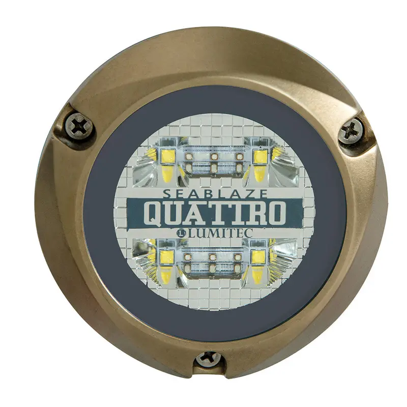 Lumitec Seablaze Quattro Underwater Light – Dual-Color (White/Blue) Output [101511] 1