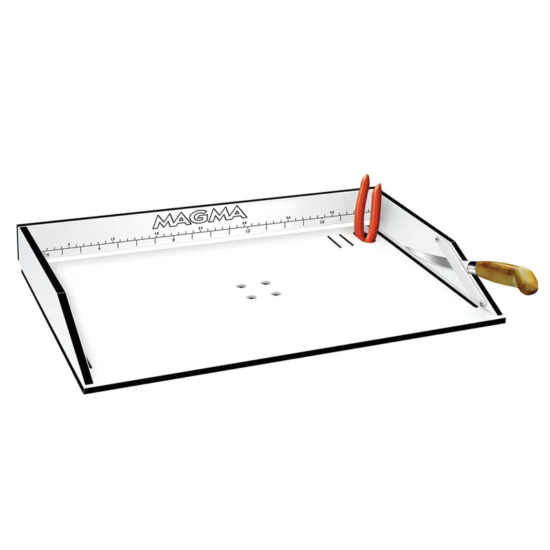 Magma Compact Bait And Fillet Table – 20-Inch Stainless Steel Workstation [T10-302B] 1