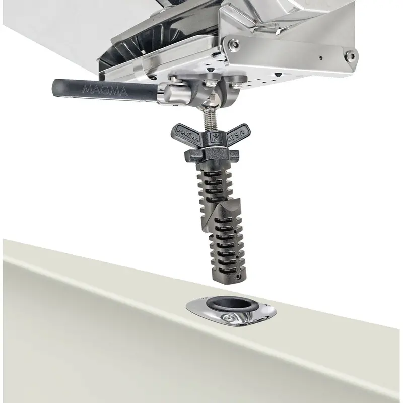 Magma Powr Grip Levelock Dual-Locking Fish Rod Holder Mount 1