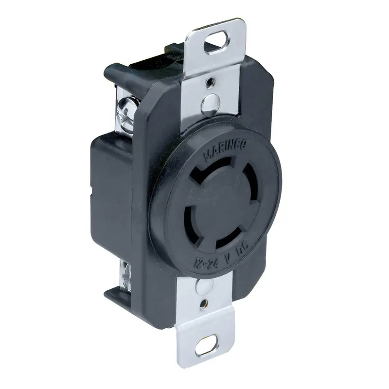 Marinco 12/24V Standard Marine Receptacle 1