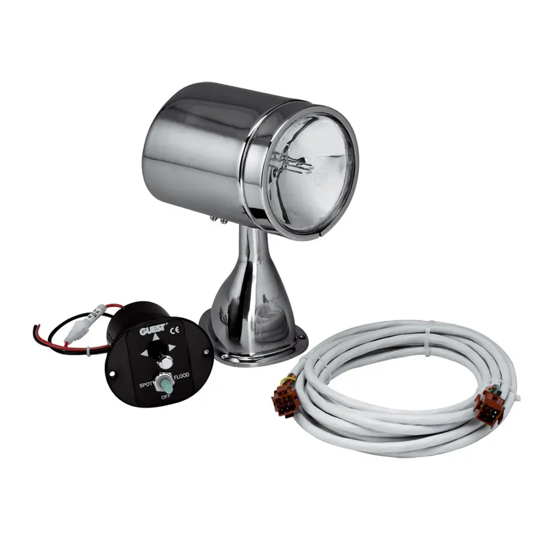 Marinco 5-Inch Stainless Steel Spotlight And Floodlight Combo Kit 1