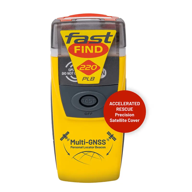 Mcmurdo Fastfind 220 Personal Locator Beacon (Plb) – Gps-Enabled Emergency Device (91-001-220A-C) 1