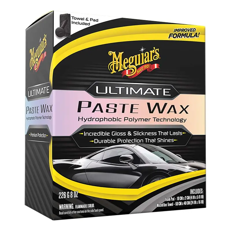 Meguiar’S G210608 Ultimate Paste Wax – Synthetic Formula, 8 Oz 1