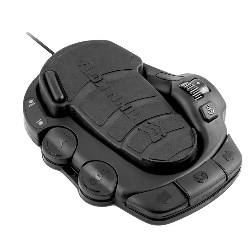 Minn Kota 1866077 Corded Foot Pedal For Terrova & Riptide Terrova Motors 1