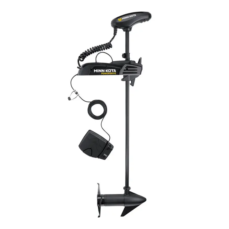 Minn Kota Pontoon Powerdrive 55 Lb 12V Trolling Motor With Foot Pedal – 48" Shaft [1358455] 1