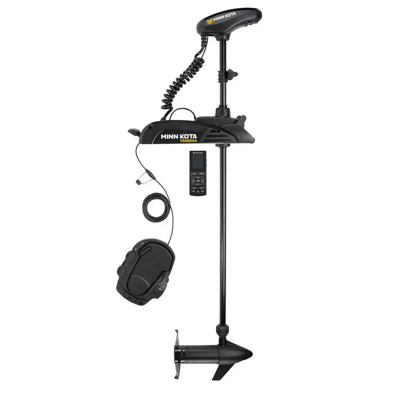 Minn Kota Terrova 55 Lb Thrust Trolling Motor – 12V, 54" Shaft, Wireless Remote & Dual Spectrum Chirp Sonar [1358356] 1