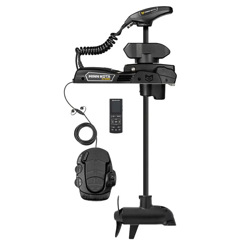 Minn Kota Ulterra Quest 90/115 Lb Thrust Trolling Motor – 24V/36V, 45-Inch Shaft, Dual Spectrum Chirp Sonar, W/ Wireless Remote – Model 1358540 1