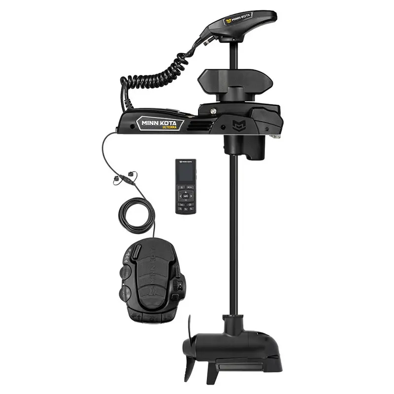 Minn Kota Ulterra Quest 90/115 Lb Thrust Trolling Motor – 24V/36V, 45-Inch Shaft, Mega Imaging, W/ Wireless Remote – Model 1358501 1