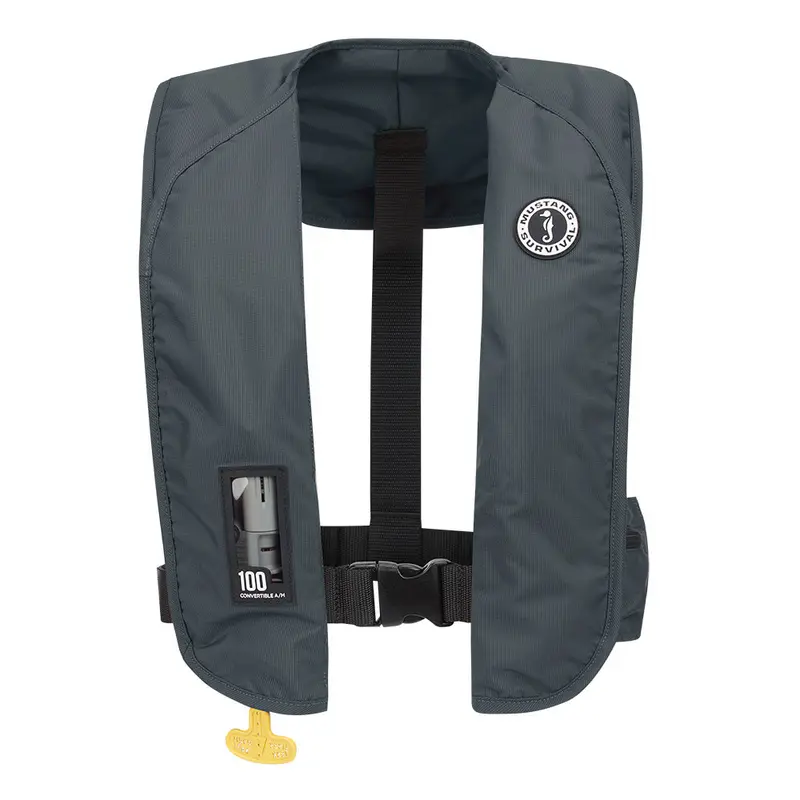 Mustang Mit 100 Convertible Inflatable Pfd – Admiral Grey [Md2030-191-0-202] 1