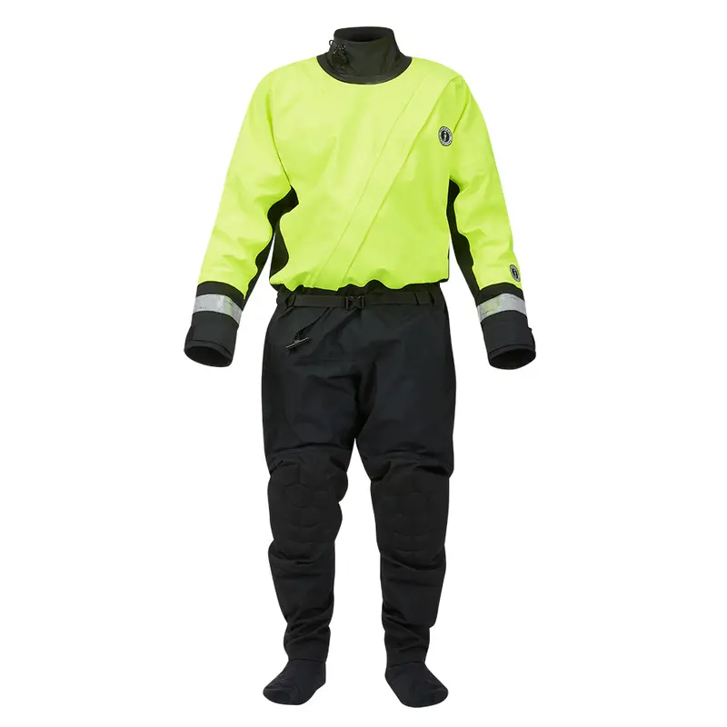 Mustang Msd576 Water Rescue Dry Suit – Fluorescent Yellow-Green/Black, Medium 1