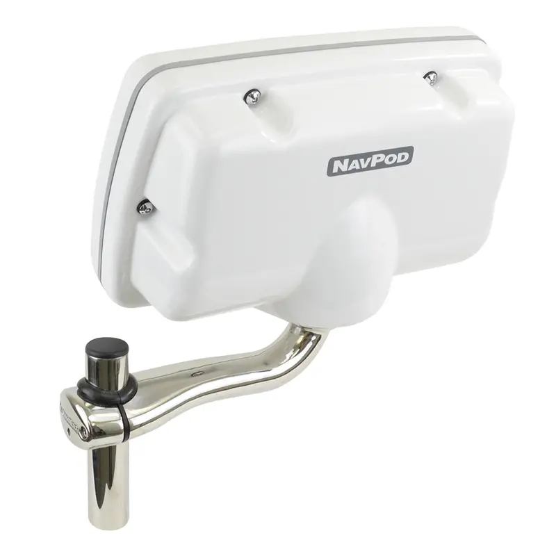 Navpod Railmount Rmx4600-06 Pre-Cut Bracket For Simrad Nss9 Evo3 And Zeus3 9 On 1"–1.25" Tubing 1