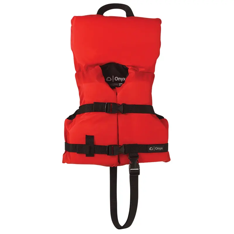 Onyx Nylon General-Purpose Infant/Child Life Jacket – Under 50 Lbs, Red (103000-100-000-12) 1