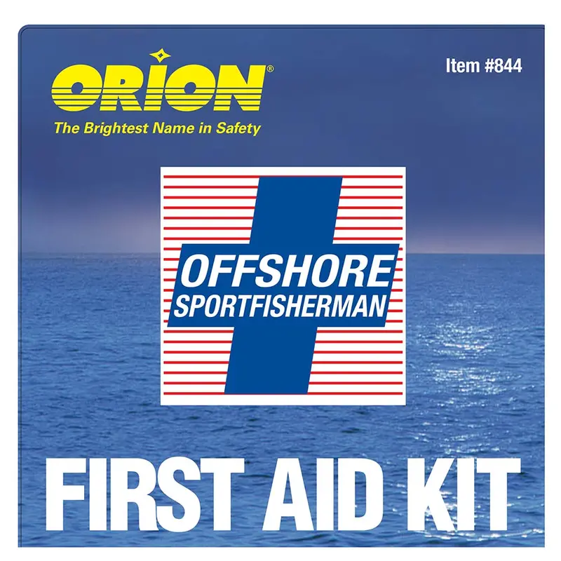 Orion Offshore Sportfisherman-Style Marine First Aid Kit – Compact 844-Unit Configuration 1