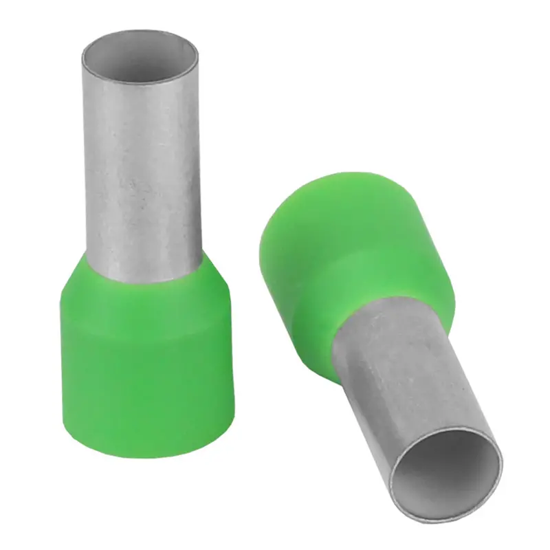 Pacer Green 6 Awg Crimp Wire Ferrules – 12Mm Barrel Length, 10-Pack [Tfrl6-12Mm-10] 1