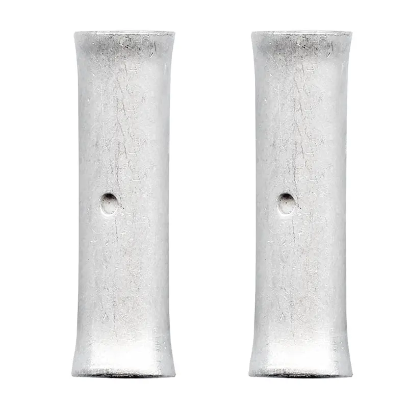 Pacer Tbs2-2 Seamless Butt Connector – 2 Awg Non-Insulated Copper Splice, 2-Pack 1