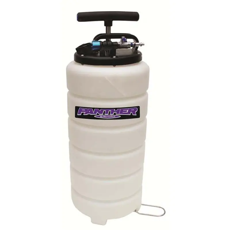 Panther Pro Series Oil Extractor — 15-Liter Capacity, Pneumatic Fitting For Fast Fluid Removal 1