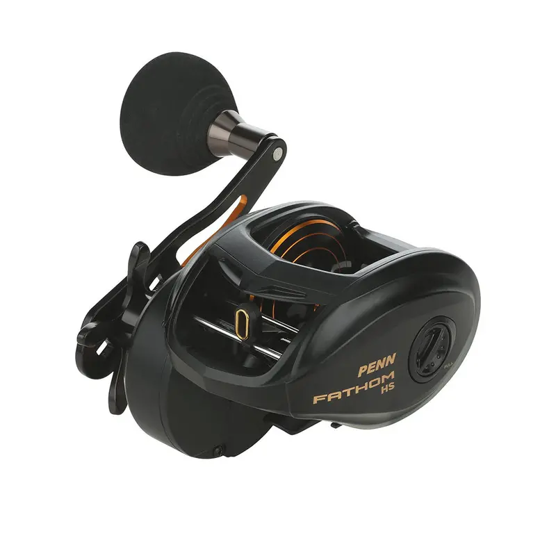 Penn Fathom Fth500Lphs Low-Profile High-Speed Baitcasting Reel 1