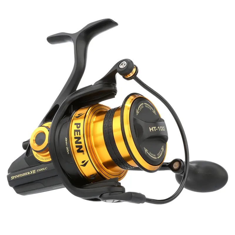 Penn Spinfisher Vii Ssvii5500Lc – Long-Cast Spinning Reel, 5500 Size, Lightweight Design For Extended Use 1