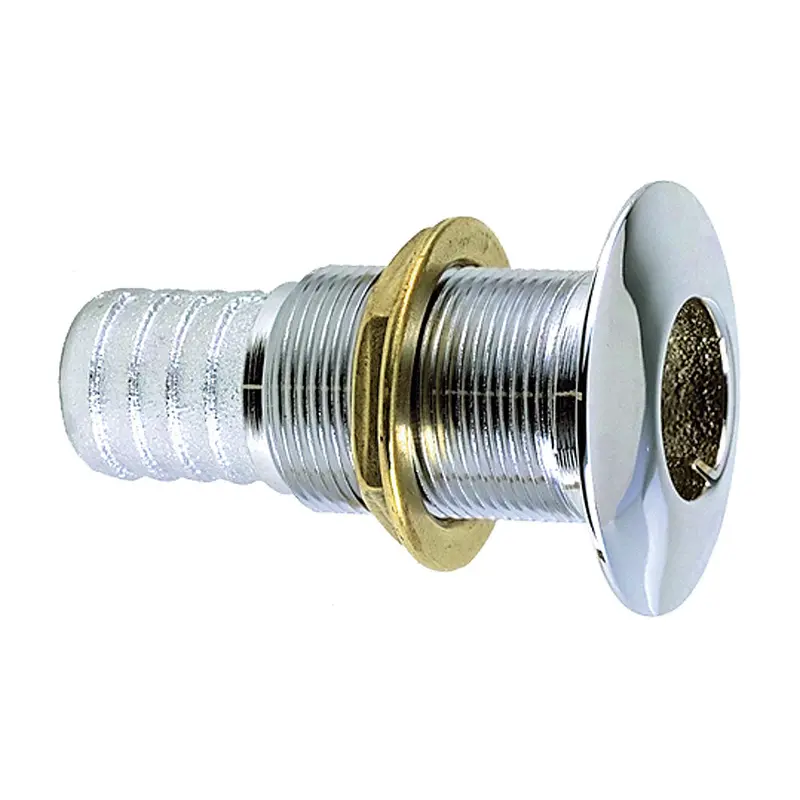 Perko 5/8-Inch Chrome-Plated Bronze Thru-Hull Fitting For Hose – Premium Usa-Made 1