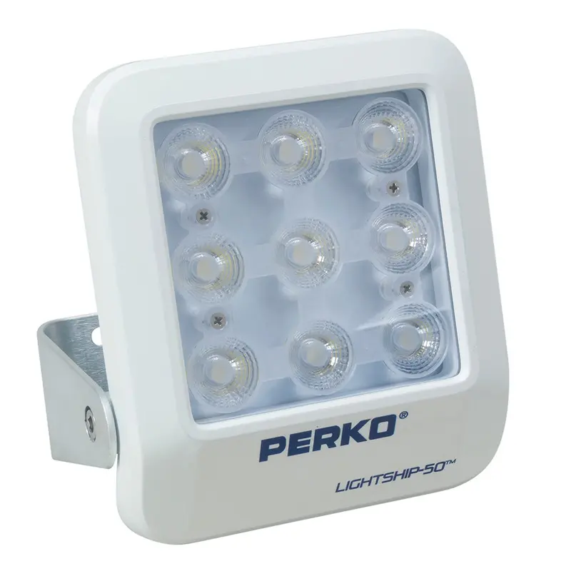 Perko Lightship 50 Led Spotlight – Rugged Miniature Design, 12/24V, White 1