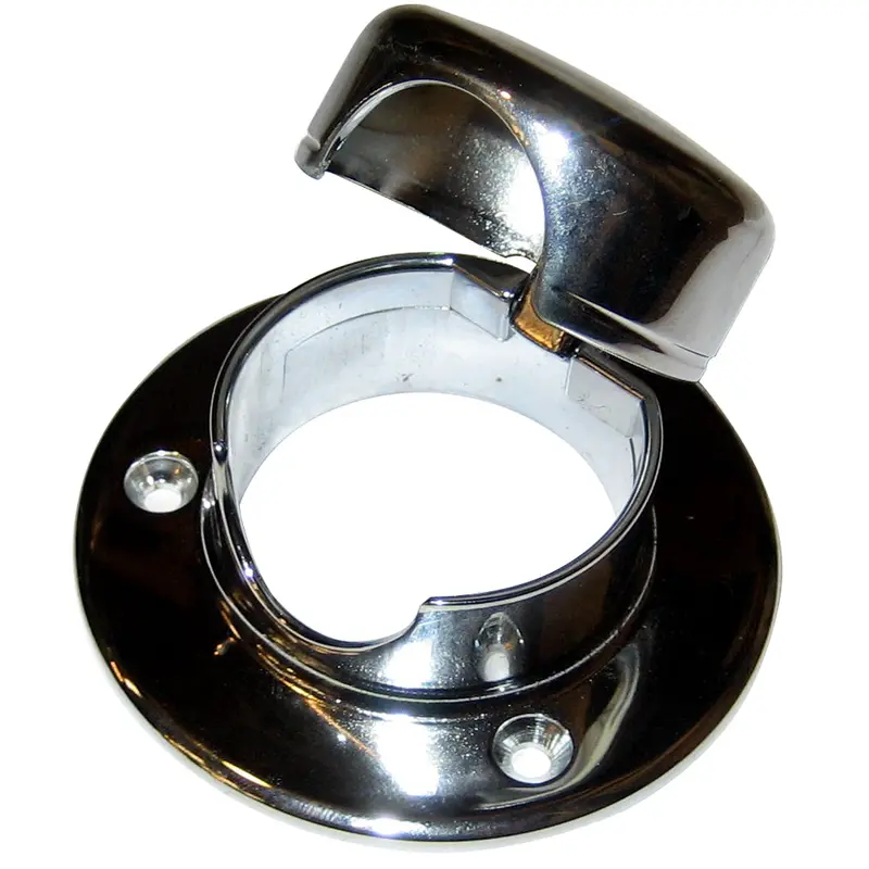 Perko Rope Deck Pipe Fitting – Stainless Steel Or Zinc Alloy Construction [0757Dp0Chr] 1