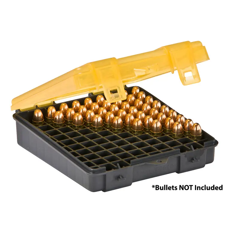 Plano 100-Round Handgun Ammo Storage Case – Compact, Organized Carry [122400] 1