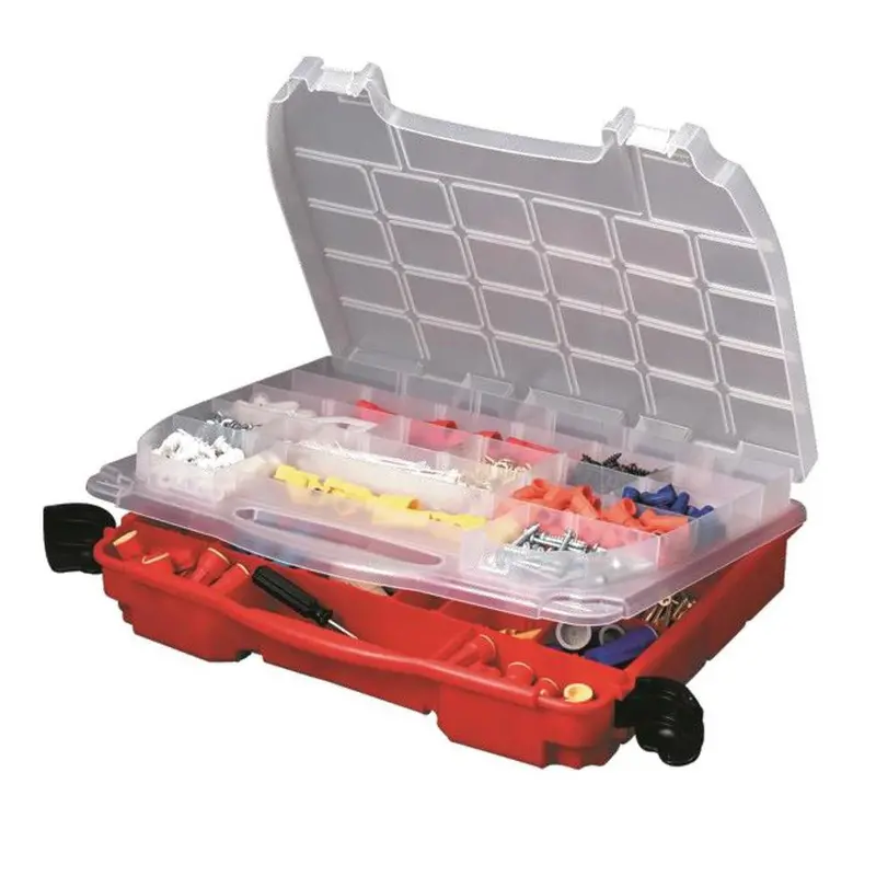 Plano Double-Cover Lockjaw Tackle Organizer With Secure Latch [523101] 1
