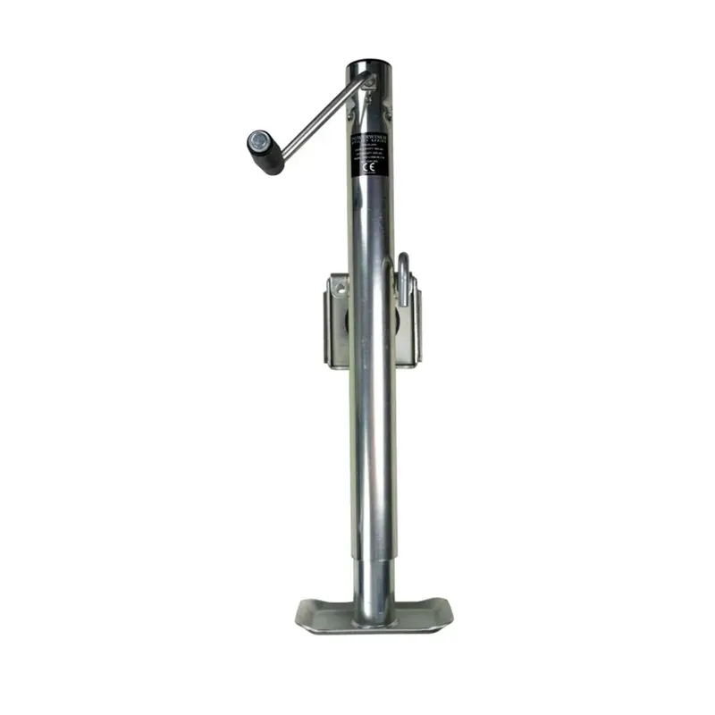Powerwinch Utility Series 2500-Lb Bolt-On Jack – Flat Plate Mount, Zinc-Coated [21500-J-2500-Bf-Z-R] 1