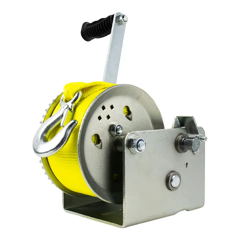Powerwinch Utility Winch – 3200-Lb Load Rating, Two-Speed Operation, 11-Inch Crank 1