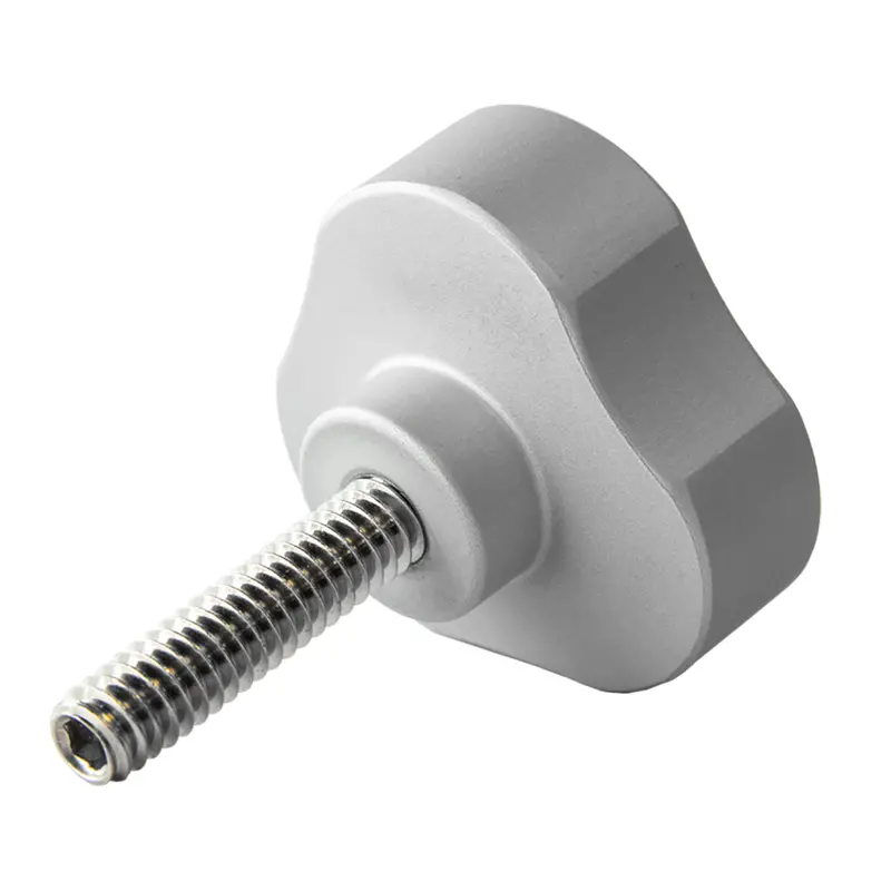 Ptm Watersports Knb-17 Silver Replacement Knob For Ucx-17 Pro Mirror – P13157-105 1