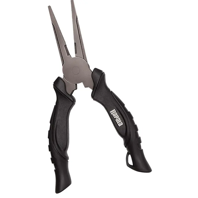 Rapala 6-Inch Compact Stainless Steel Pliers – Lightweight Saltwater Fishing Tool 1