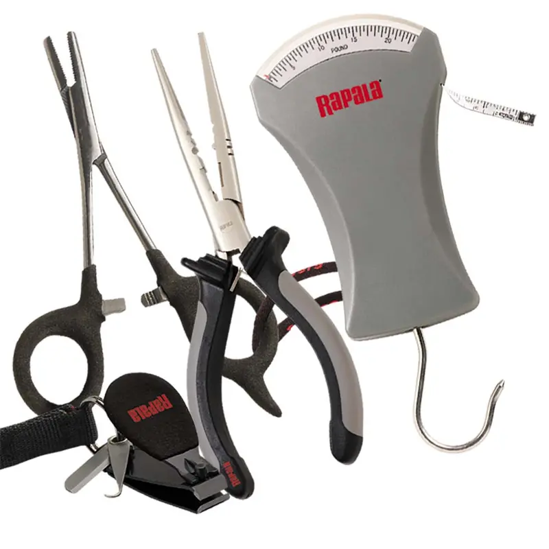 Rapala Angler'S Utility Combo: Pliers, Forceps, Scale, And Line Clipper 1