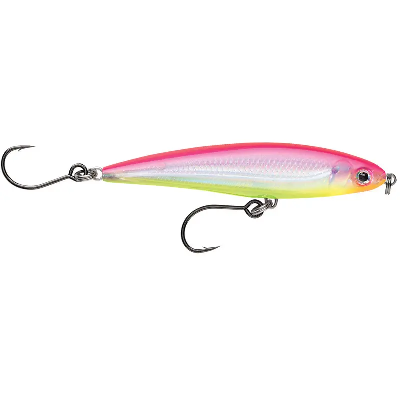 Rapala X-Rap Twitchin Minnow – 4-Inch Hard Bait In Electric Chicken [Sxrt10Ec] 1