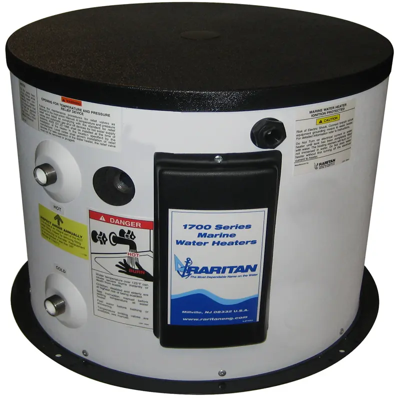 Raritan 20-Gallon 120V Boat Hot Water Heater (No Heat Exchanger) – Model 172001 1