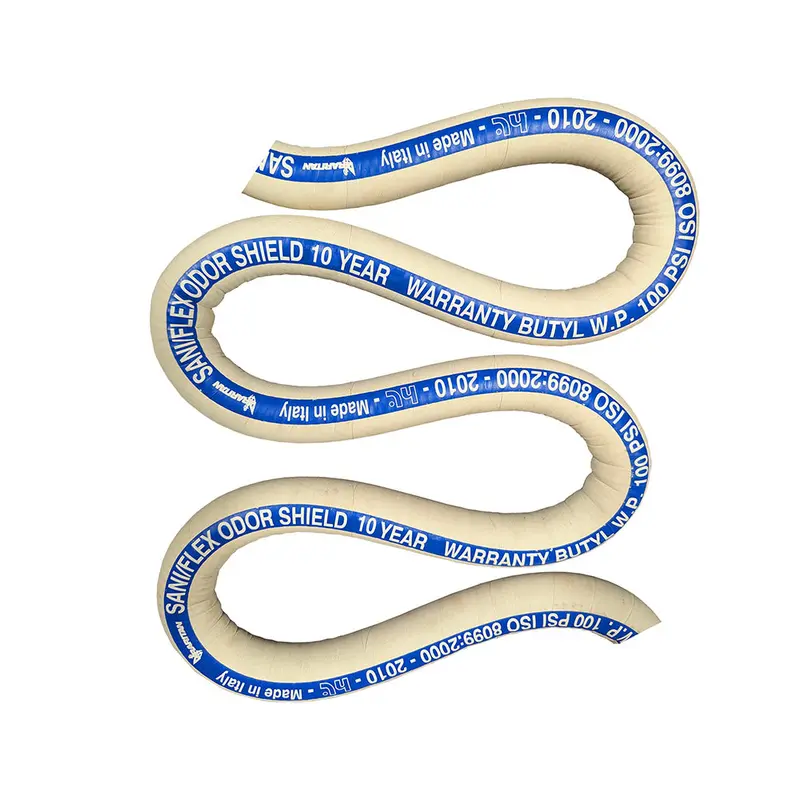 Raritan Sani/Flex Odor-Blocking Sanitation Hose – 1.5-Inch Diameter, 50-Foot Length – Model Sfh50 1