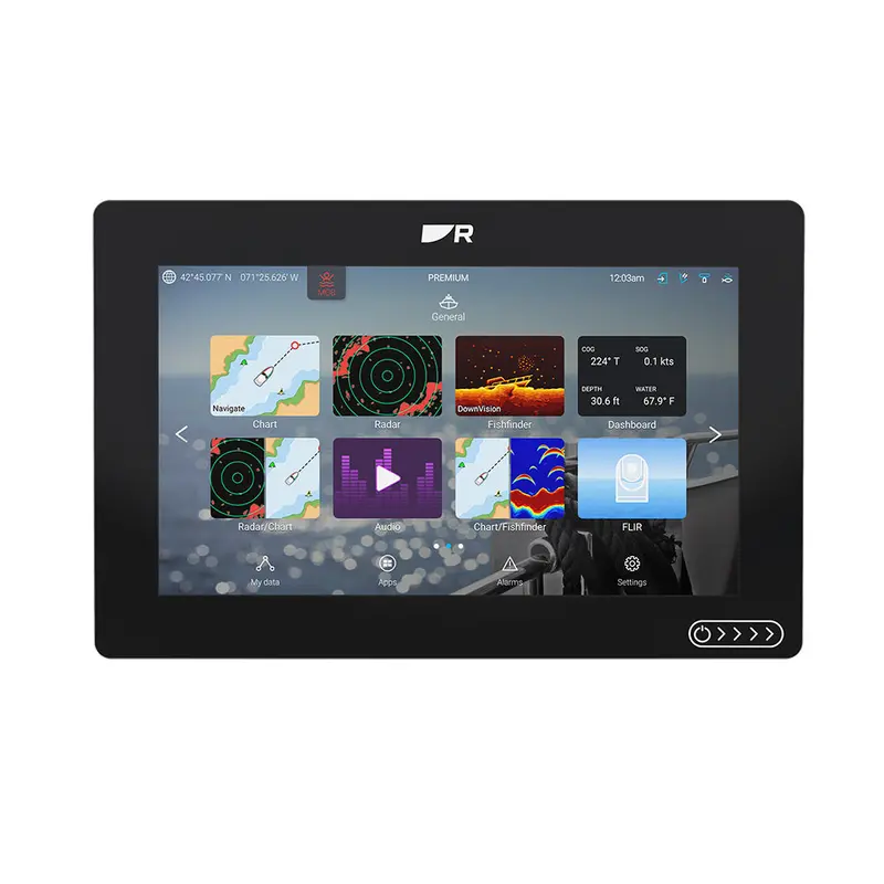 Raymarine Axiom 2 Rv 9-Inch Chartplotter & Fishfinder With Realvision 3D Sonar And Rv-100 Transducer 1