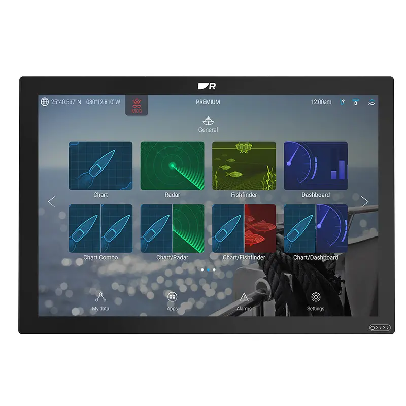 Raymarine Axiom 2 Xl 24-Inch Multifunction Display With Touchscreen (E70664) 1