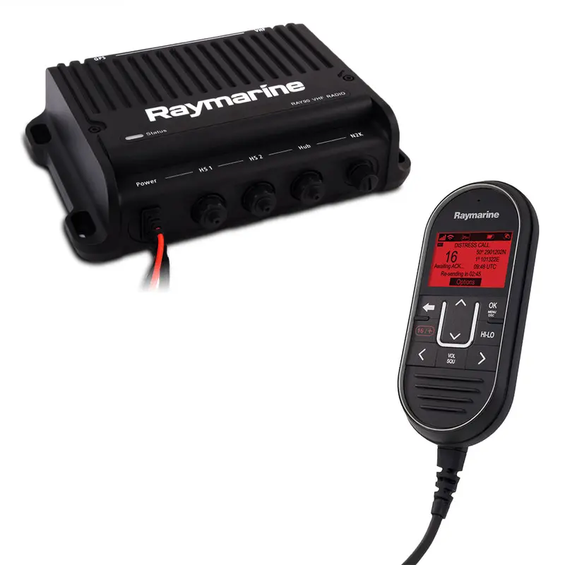 Raymarine Ray91 Dual-Station Vhf Radio With Built-In Ais Transceiver 1