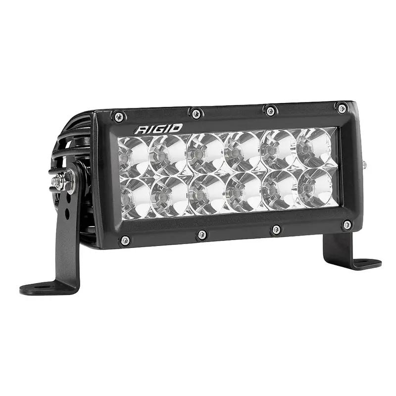Rigid Industries E-Series Pro 6-Inch Flood Led – High-Output Black Housing – Marine-Grade 1
