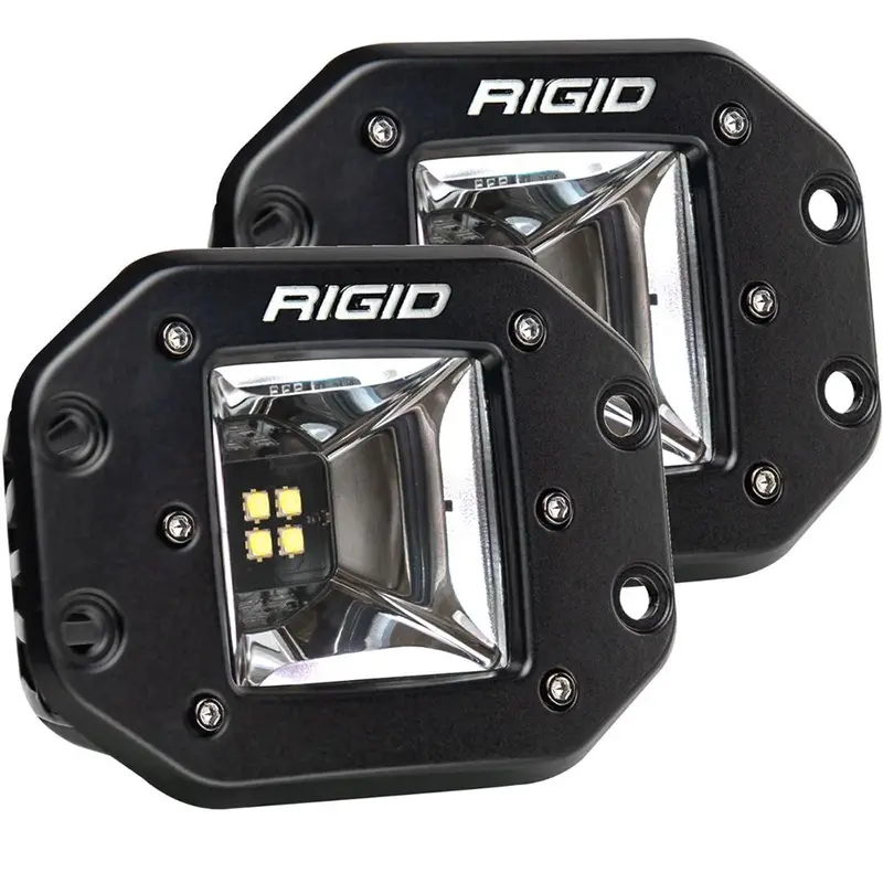 Rigid Radiance Scene Rgbw Flush-Mount Light Kit — Pair, Low-Profile Interior/Exterior Use [682153] 1