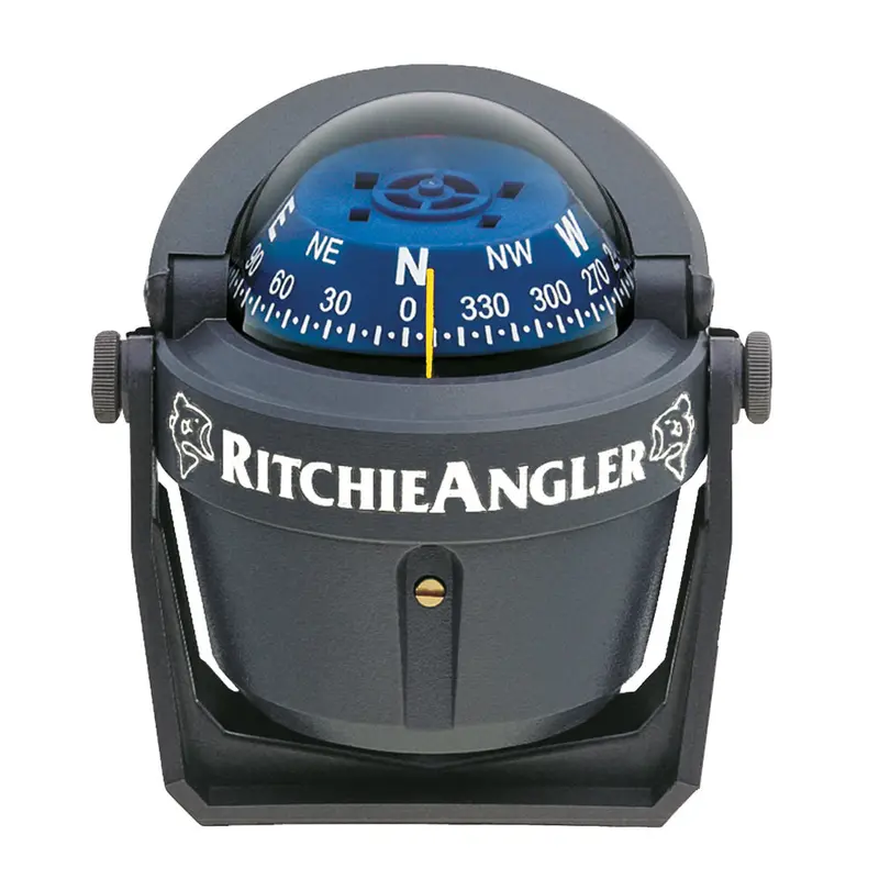 Ritchie Ra-91 Ritchieangler Compass – Gray Bracket-Mount Fishing Aid 1