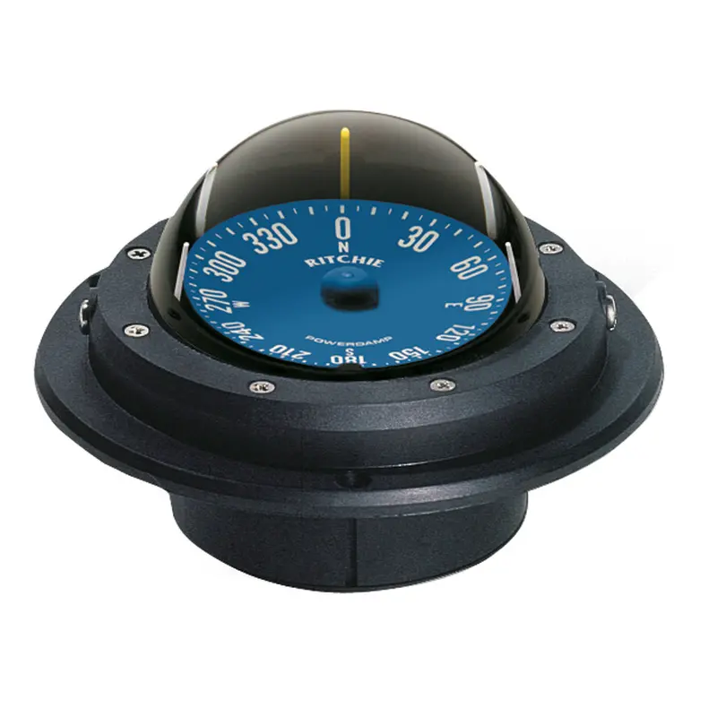 Ritchie Ru-90 Voyager Compass – Black Flush-Mount Marine Grade 1