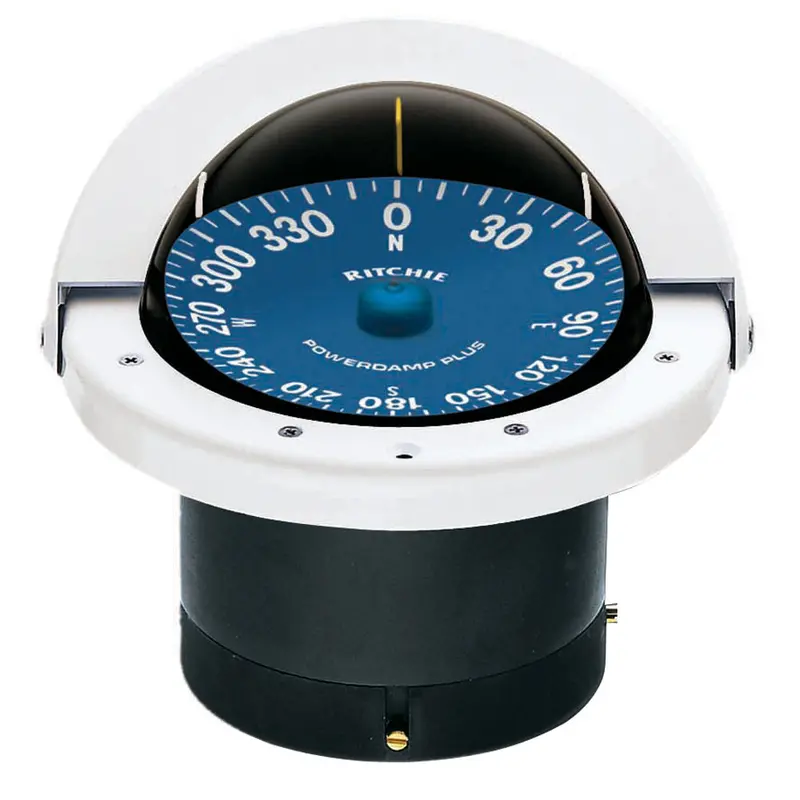 Ritchie Ss-2000W White Flush-Mount Supersport Navigation Compass 1