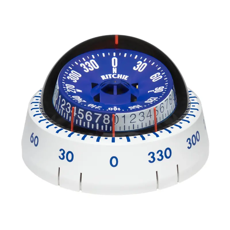 Ritchie Xp-98W X-Port Tactician Compass – White Surface-Mount Marine Navigation Tool – Model Xp-98W 1