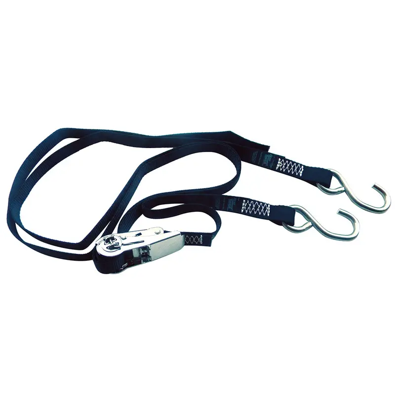 Rod Saver Stainless Steel Ratchet Gunwale Strap – 1" Wide × 13" Length 1